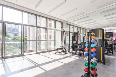 Studio à venda com 28m², 1 quarto e sem vagaAcademia