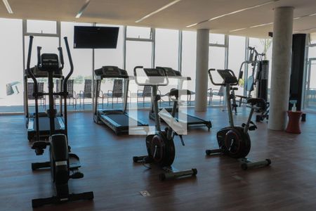 Studio para alugar com 25m², 1 quarto e 1 vaga Studio para alugar com 25m², 1 quarto e 1 vagaÁrea comum - Academia