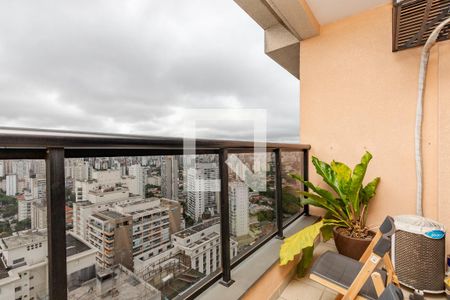 Varanda de apartamento à venda com 1 quarto, 46m² em Nova Piraju, São Paulo
