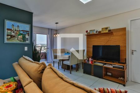 Sala de apartamento à venda com 2 quartos, 60m² em São Geraldo, Belo Horizonte