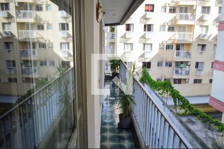 Varanda  de apartamento à venda com 3 quartos, 102m² em Pechincha, Rio de Janeiro