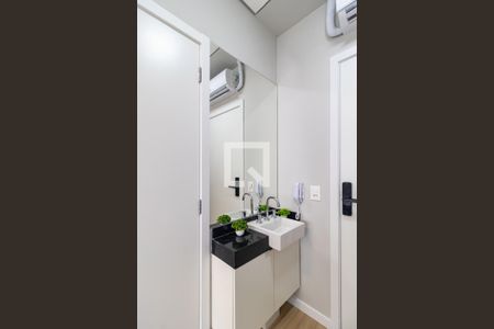 Lavabo de apartamento para alugar com 1 quarto, 17m² em Liberdade, São Paulo