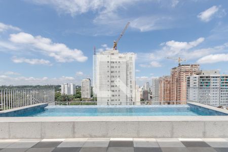 Piscina de kitnet/studio para alugar com 1 quarto, 20m² em Jardim das Acacias, São Paulo