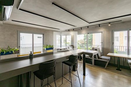 Coworking de kitnet/studio para alugar com 1 quarto, 20m² em Jardim das Acacias, São Paulo