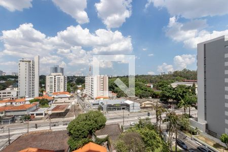 Vista da Varanda de kitnet/studio para alugar com 1 quarto, 20m² em Jardim das Acacias, São Paulo