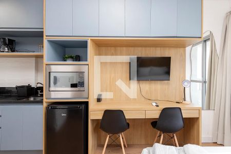 Studio de kitnet/studio para alugar com 1 quarto, 20m² em Jardim das Acacias, São Paulo