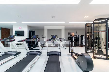 Studio para alugar com 40m², 1 quarto e sem vaga Studio para alugar com 40m², 1 quarto e sem vagaÁrea comum - Academia