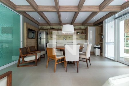 Studio para alugar com 40m², 1 quarto e sem vaga Studio para alugar com 40m², 1 quarto e sem vagaÁrea comum - Salão 4 Espaço Fondue