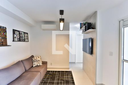 Sala / Cozinha de apartamento à venda com 2 quartos, 57m² em Panamby, São Paulo