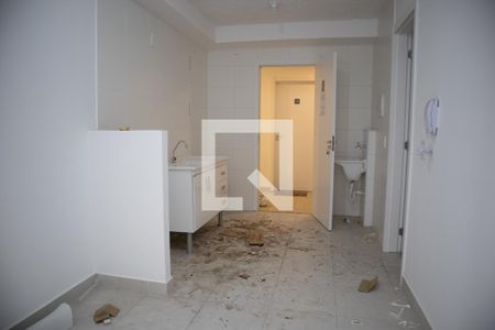 Sala e Cozinha de kitnet/studio à venda com 1 quarto, 29m² em Vila Guilherme, São Paulo