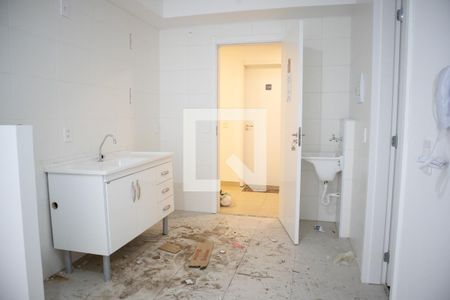 Sala e Cozinha de kitnet/studio à venda com 1 quarto, 29m² em Vila Guilherme, São Paulo