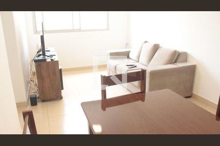 Sala de apartamento à venda com 2 quartos, 64m² em Chácara Agrindus, Taboão da Serra