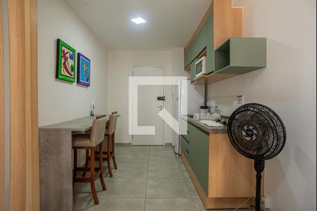 Cozinha de kitnet/studio à venda com 1 quarto, 30m² em Consolação, São Paulo