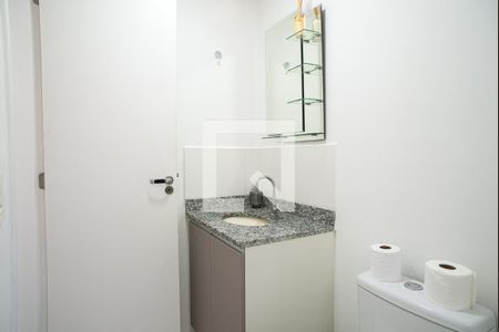 Banheiro de kitnet/studio à venda com 1 quarto, 30m² em Consolação, São Paulo