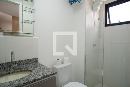 Banheiro de kitnet/studio à venda com 1 quarto, 30m² em Consolação, São Paulo