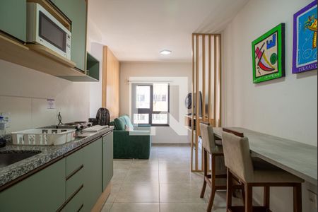 Studio à venda com 30m², 1 quarto e sem vaga Studio à venda com 30m², 1 quarto e sem vagaCozinha