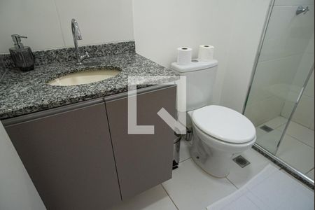 Banheiro de kitnet/studio à venda com 1 quarto, 30m² em Consolação, São Paulo