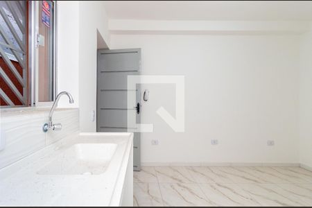 Cozinha de kitnet/studio para alugar com 1 quarto, 14m² em Belenzinho, São Paulo