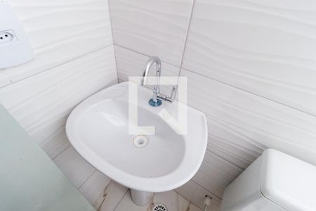 Detalhe - Banheiro de kitnet/studio para alugar com 1 quarto, 14m² em Belenzinho, São Paulo