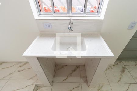 Detalhe - Cozinha de kitnet/studio para alugar com 1 quarto, 12m² em Belenzinho, São Paulo