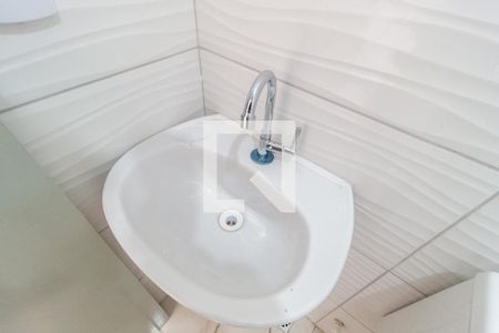 Detalhe - Banheiro de kitnet/studio para alugar com 1 quarto, 12m² em Belenzinho, São Paulo