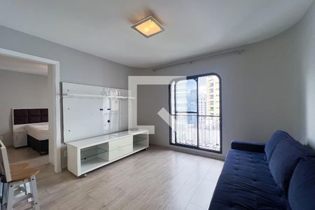 Sala de apartamento à venda com 1 quarto, 49m² em Itaim Bibi, São Paulo