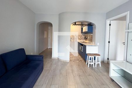 Sala de apartamento à venda com 1 quarto, 49m² em Itaim Bibi, São Paulo