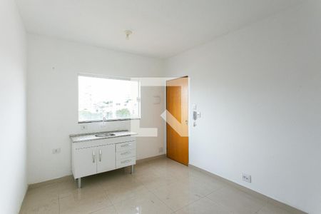 Sala / Cozinha de apartamento para alugar com 1 quarto, 31m² em Vila Granada, São Paulo