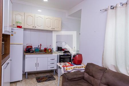 Sala e Cozinha de apartamento à venda com 1 quarto, 28m² em Artur Alvim, São Paulo