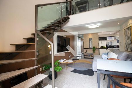 Sala de apartamento para alugar com 1 quarto, 62m² em Jardim Goiás, Goiânia