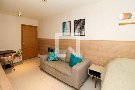 Studio à venda com 37m², 1 quarto e 1 vagaSala/Quarto