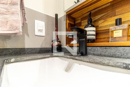 Studio para alugar com 43m², 1 quarto e sem vagaBanheiro da Suíte - Torneira