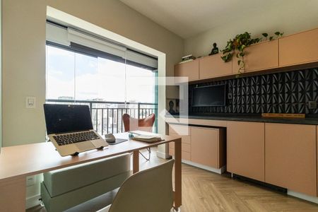 Sala - Mesa de kitnet/studio à venda com 1 quarto, 43m² em República, São Paulo