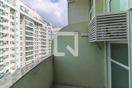 Varanda  de apartamento à venda com 2 quartos, 95m² em Recreio dos Bandeirantes, Rio de Janeiro