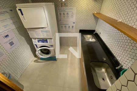 Studio para alugar com 46m², 1 quarto e sem vagaLavanderia