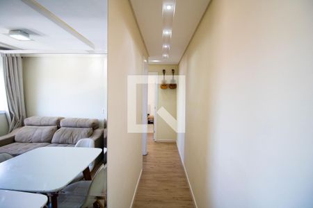 Corredor de apartamento para alugar com 2 quartos, 45m² em Jardim Modelo, São Paulo