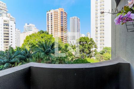 Varanda da Sala de apartamento à venda com 2 quartos, 75m² em Campo Belo, São Paulo