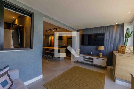 Sala de apartamento à venda com 1 quarto, 62m² em Barra da Tijuca, Rio de Janeiro