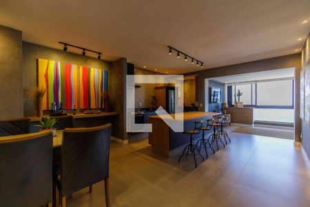 Sala de apartamento à venda com 1 quarto, 62m² em Barra da Tijuca, Rio de Janeiro