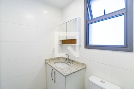 Banheiro de kitnet/studio à venda com 1 quarto, 25m² em Vila Guarani (z Sul), São Paulo