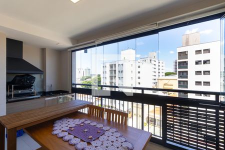 Varanda gourmet de apartamento à venda com 2 quartos, 83m² em Taquaral, Campinas