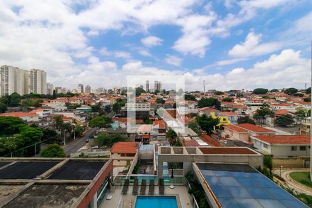 Sala - Vista de apartamento para alugar com 1 quarto, 43m² em Jardim Aeroporto, São Paulo