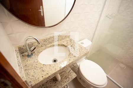 Banheiro de apartamento para alugar com 1 quarto, 30m² em Carandiru, São Paulo