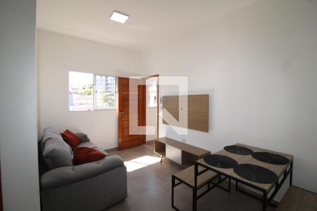 Sala / Cozinha de apartamento para alugar com 1 quarto, 30m² em Carandiru, São Paulo