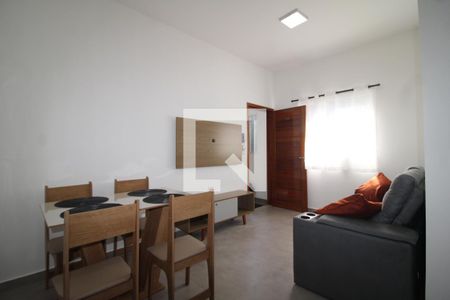 Sala / Cozinha de apartamento para alugar com 1 quarto, 30m² em Carandiru, São Paulo