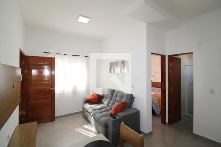Sala / Cozinha de apartamento para alugar com 1 quarto, 30m² em Carandiru, São Paulo