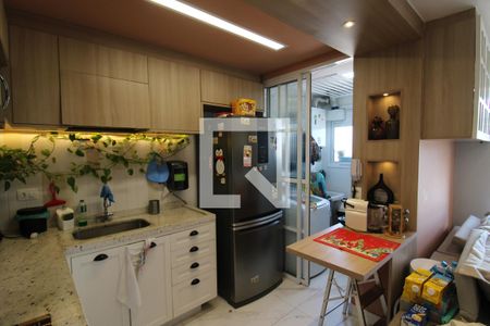 Sala integrada com a Cozinha de apartamento para alugar com 3 quartos, 70m² em Jardim Sao Paulo(zona Norte), São Paulo