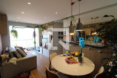 Sala integrada com a Cozinha de apartamento para alugar com 3 quartos, 70m² em Jardim Sao Paulo(zona Norte), São Paulo