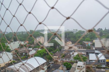 Vista Sala de apartamento à venda com 3 quartos, 71m² em Partenon, Porto Alegre