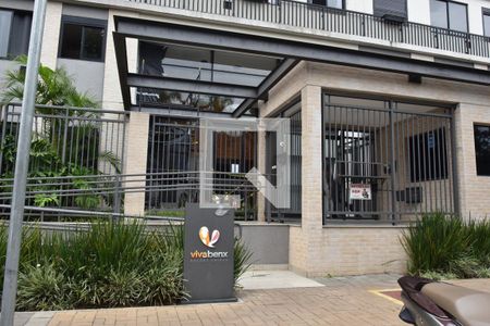 Apartamento para alugar com 33m², 2 quartos e sem vagaFachada e portaria